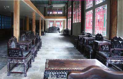 锡晋斋模仿皇宫里的宁寿宫,成为和珅罪状之一。 恭王府:锡晋斋模仿皇宫里的宁寿宫,成为和珅罪状之一。